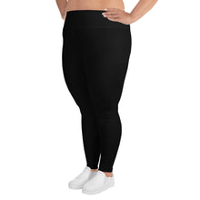Load image into Gallery viewer, Christ Strength All-Over Print Plus Size Leggings