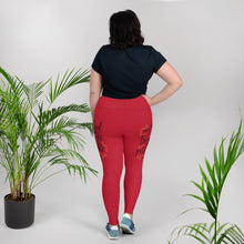 Load image into Gallery viewer, Red Leggings (all things possible)